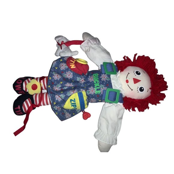 Hasbro  Dress Me Raggedy Ann 17” Plush 2002 - Picture 4 of 11